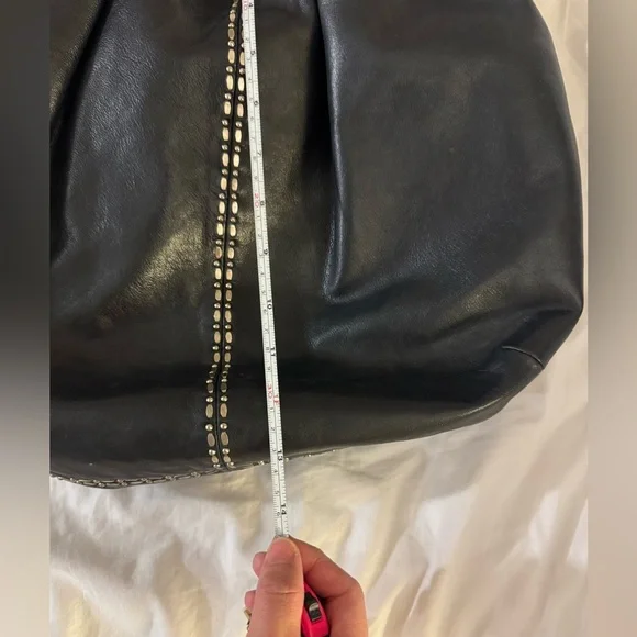 Calleen Cordero Los Angeles black leather shoulder bag - Picture 8 of 12